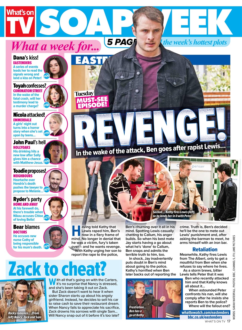 What's on TV Preview Pages