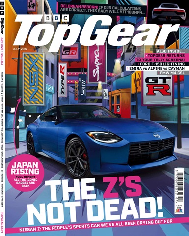 BBC Top Gear Magazine issue July 2022