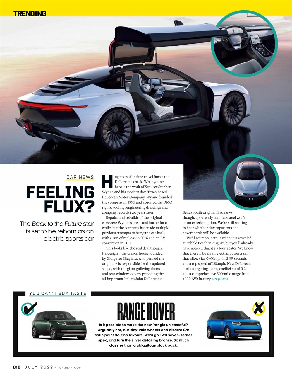 BBC Top Gear Magazine Preview Pages