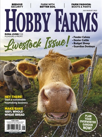 Hobby Farms Magazine issue July/Aug