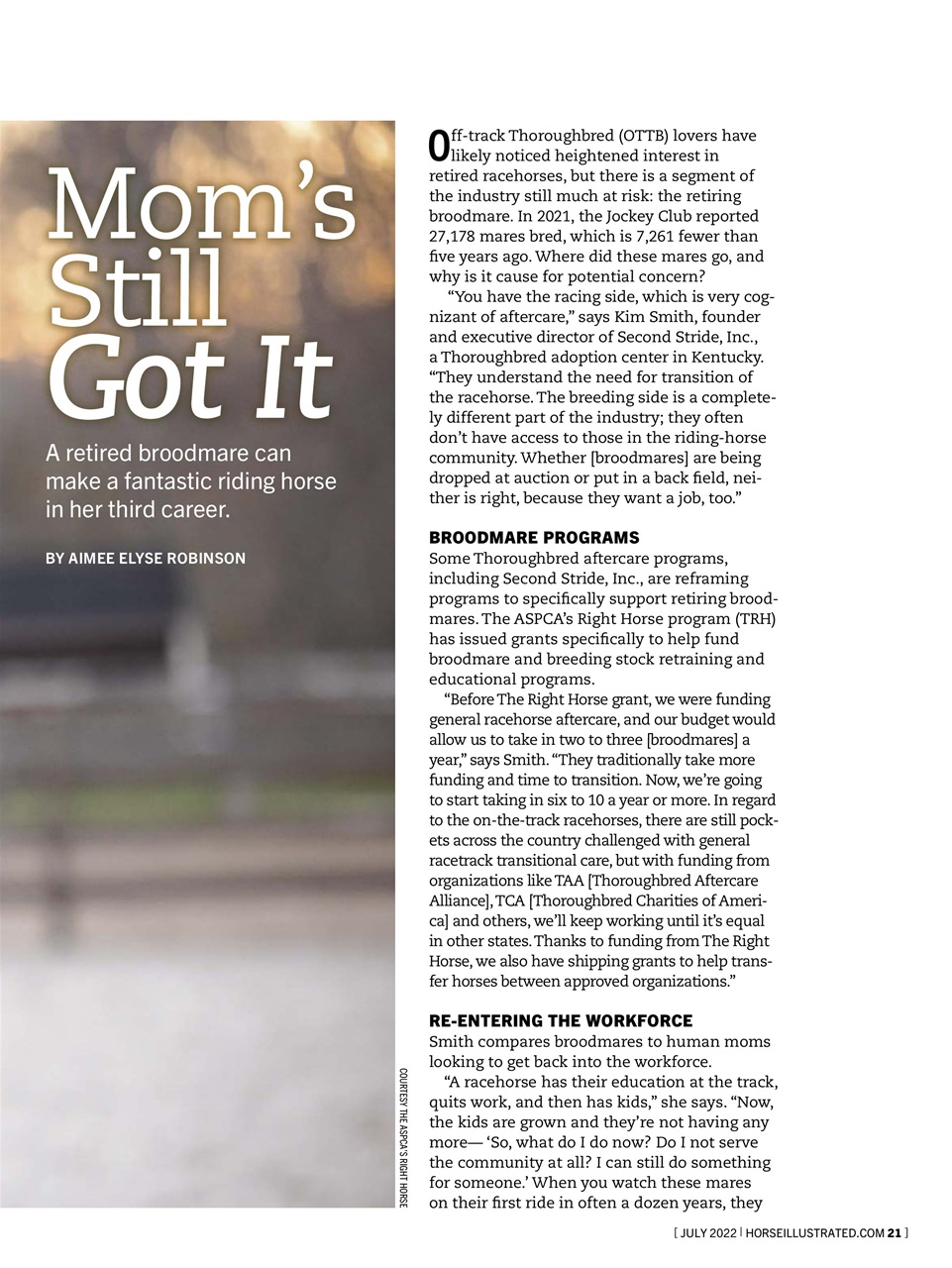 Horse Illustrated Magazine Preview Pages