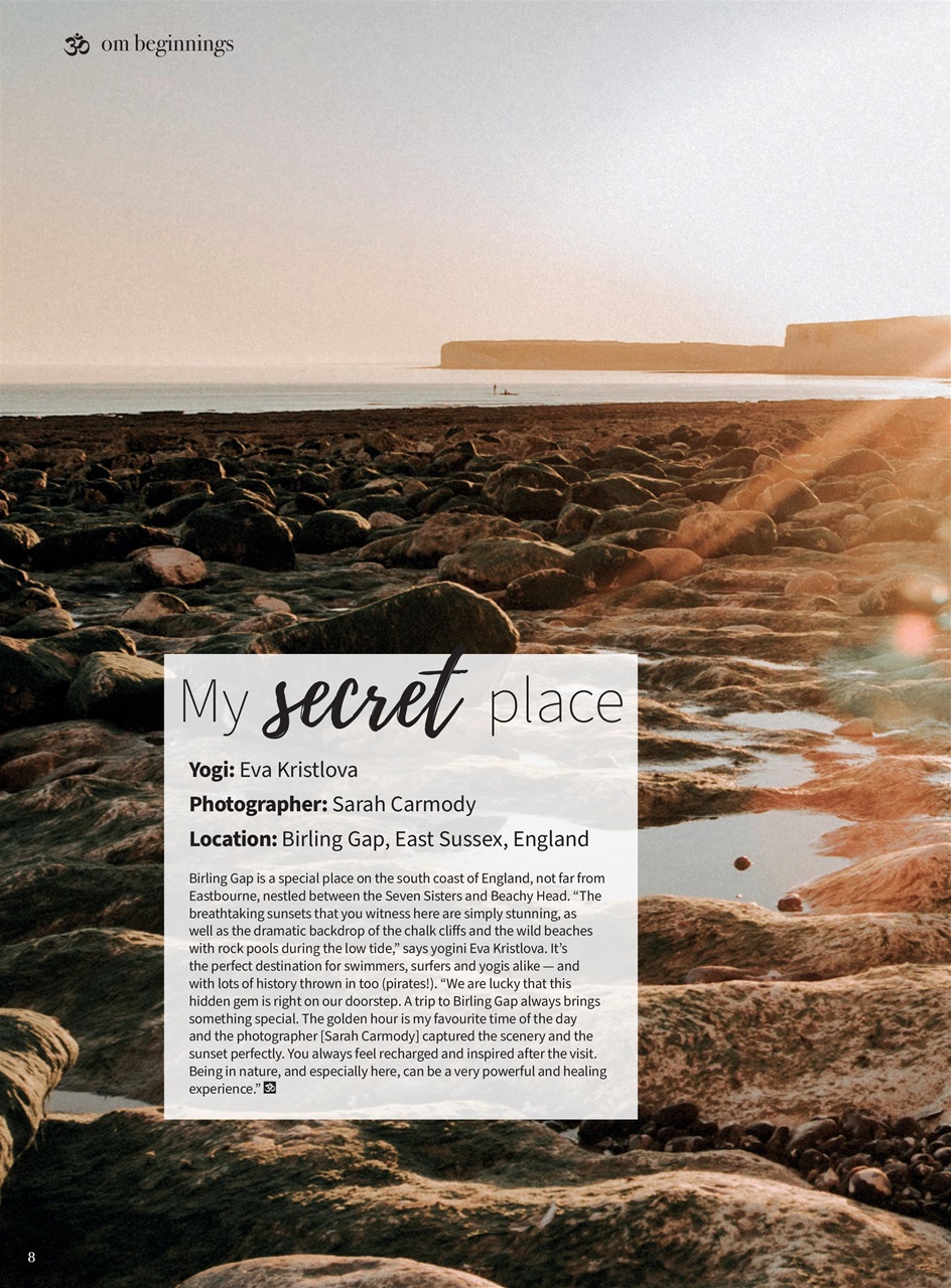 OM Yoga Magazine Preview Pages