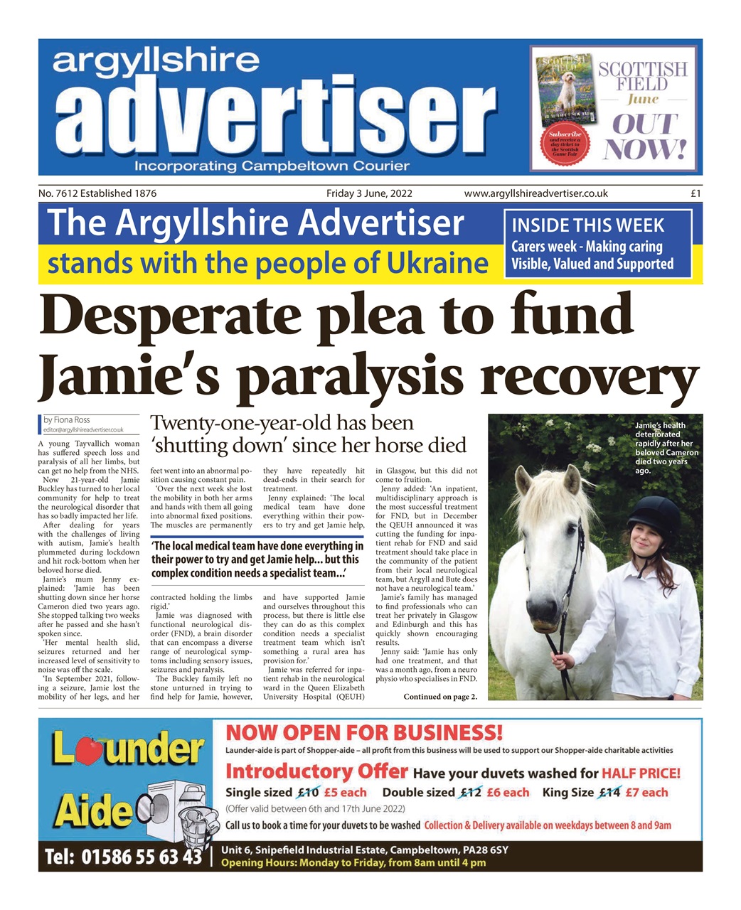 Argyllshire Advertiser Preview Pages