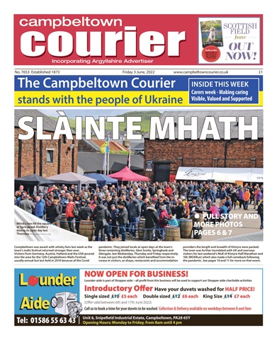 Campbeltown Courier issue 03/06/2022