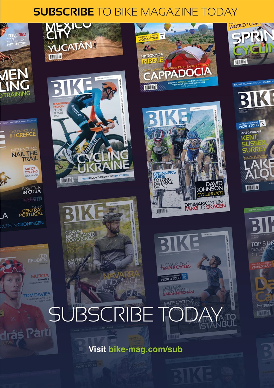 BIKE Magazine Preview Pages