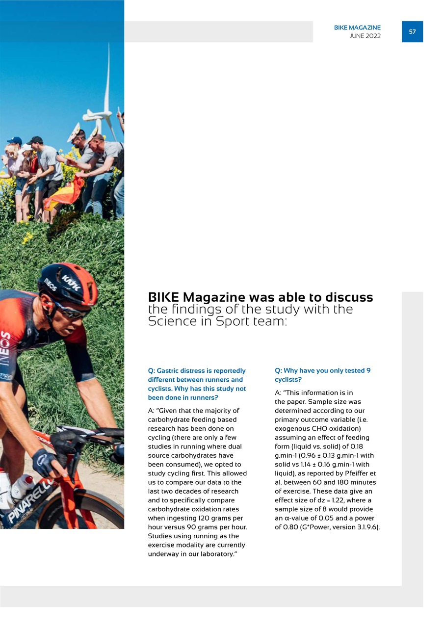BIKE Magazine Preview Pages