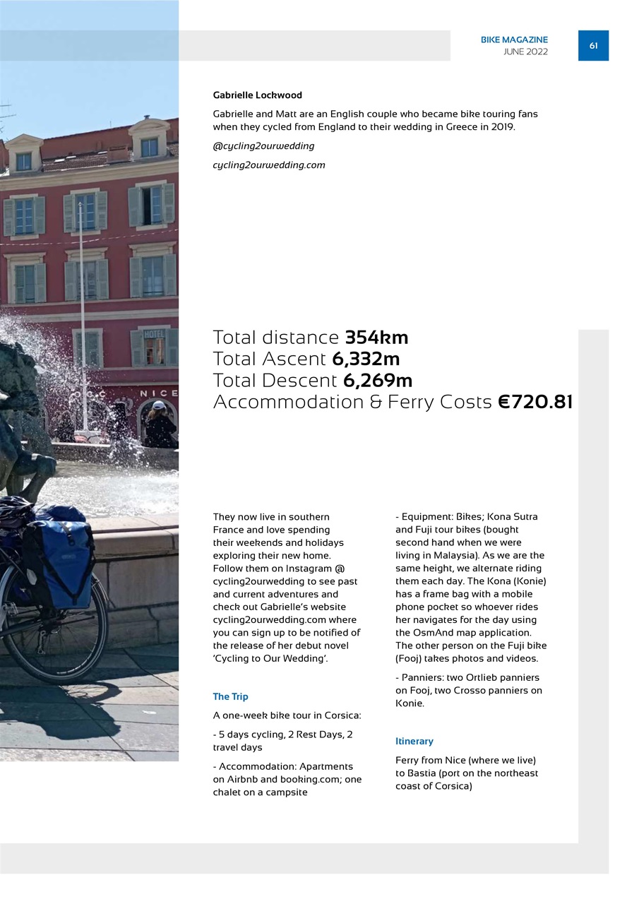 BIKE Magazine Preview Pages