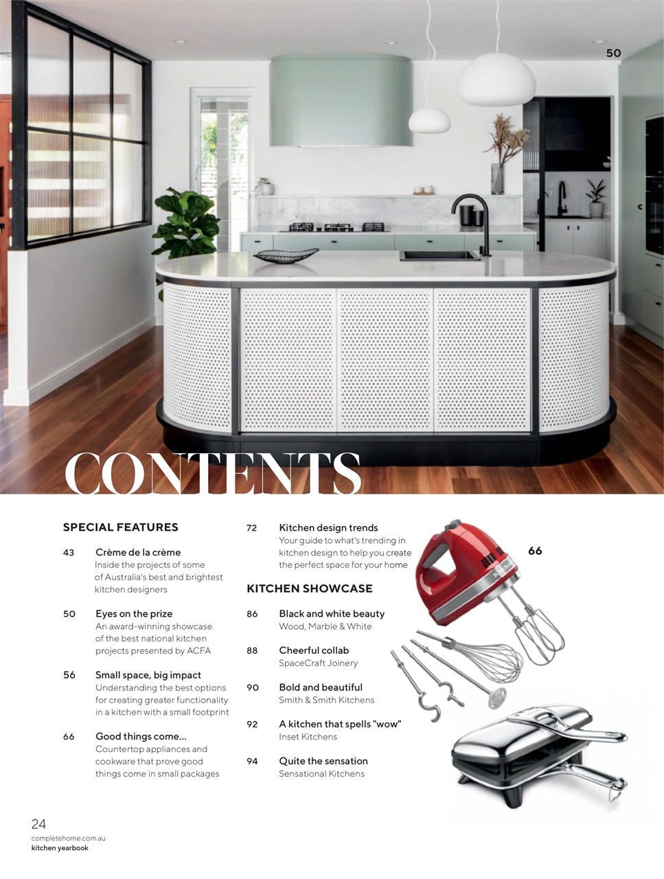 Kitchen Yearbook Preview Pages