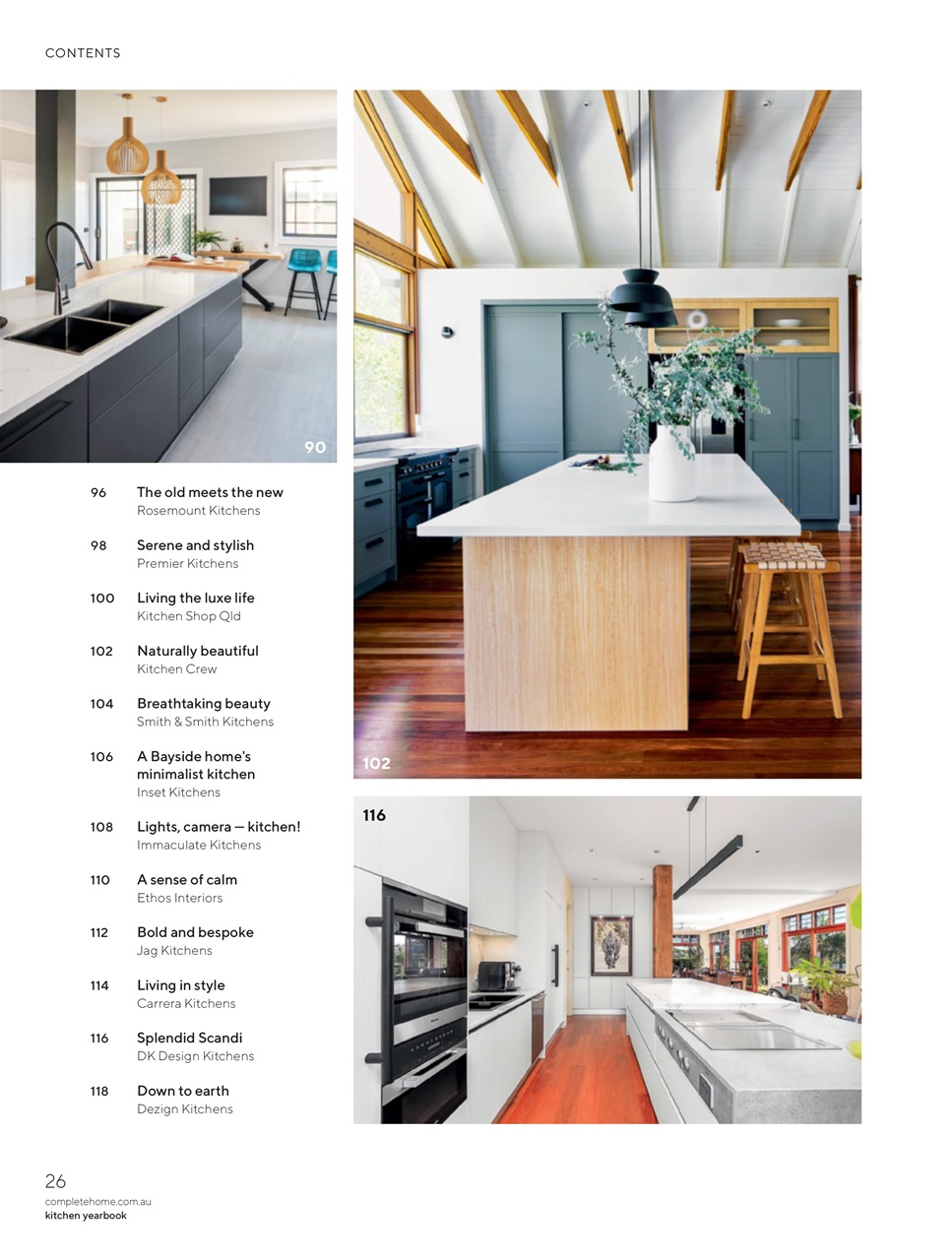 Kitchen Yearbook Preview Pages