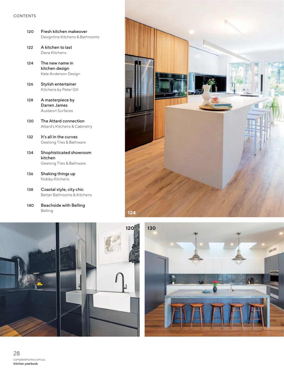 Kitchen Yearbook Preview Pages