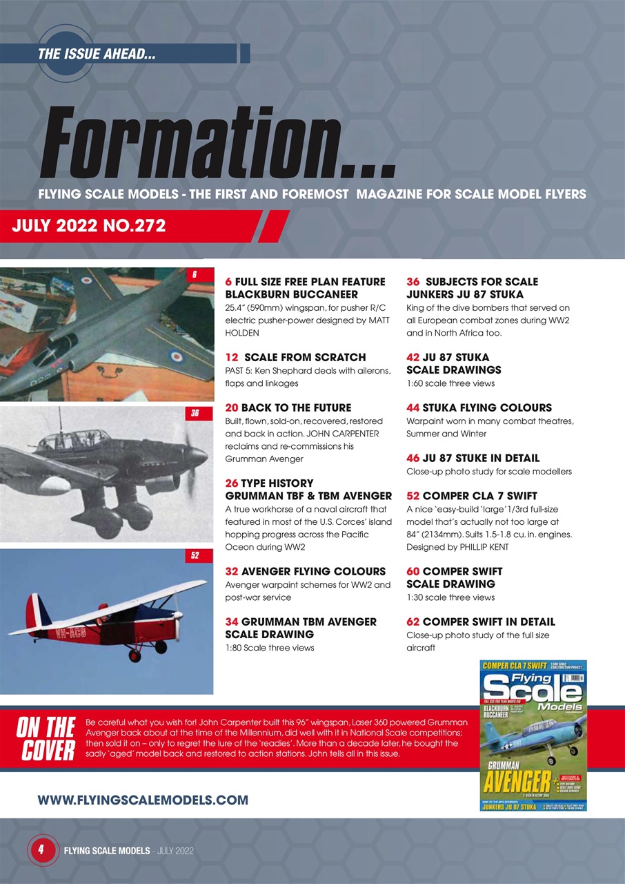 Flying Scale Models Preview Pages