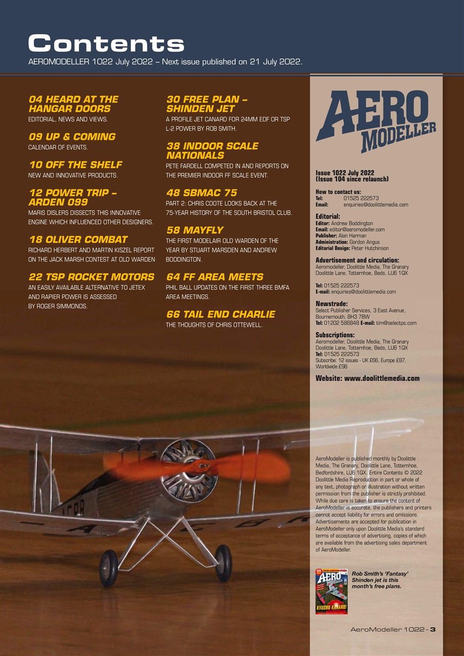 AeroModeller Preview Pages