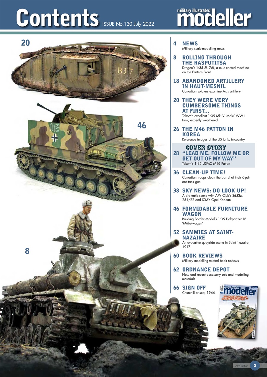 MIM: AFV Edition Preview Pages