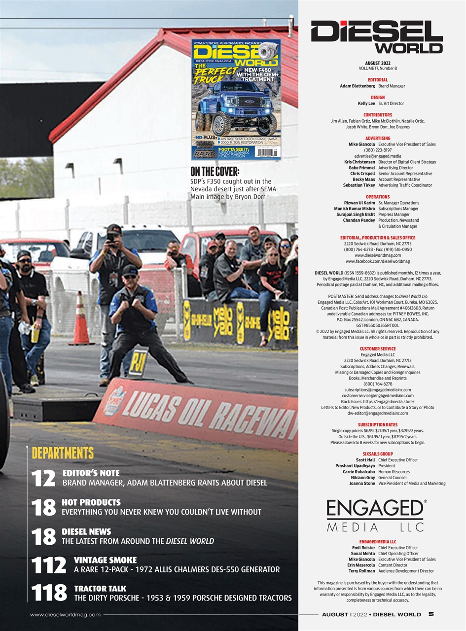 Diesel World Preview Pages