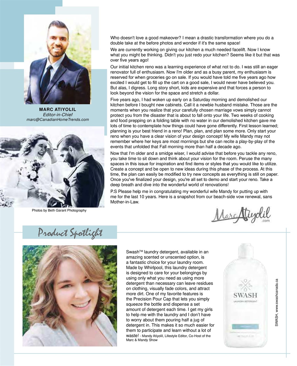 Canadian Home Trends Preview Pages