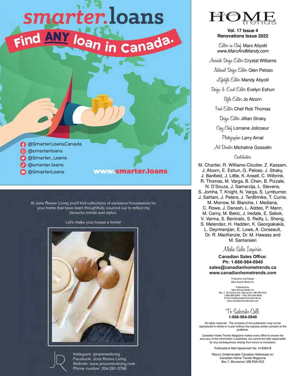 Canadian Home Trends Preview Pages