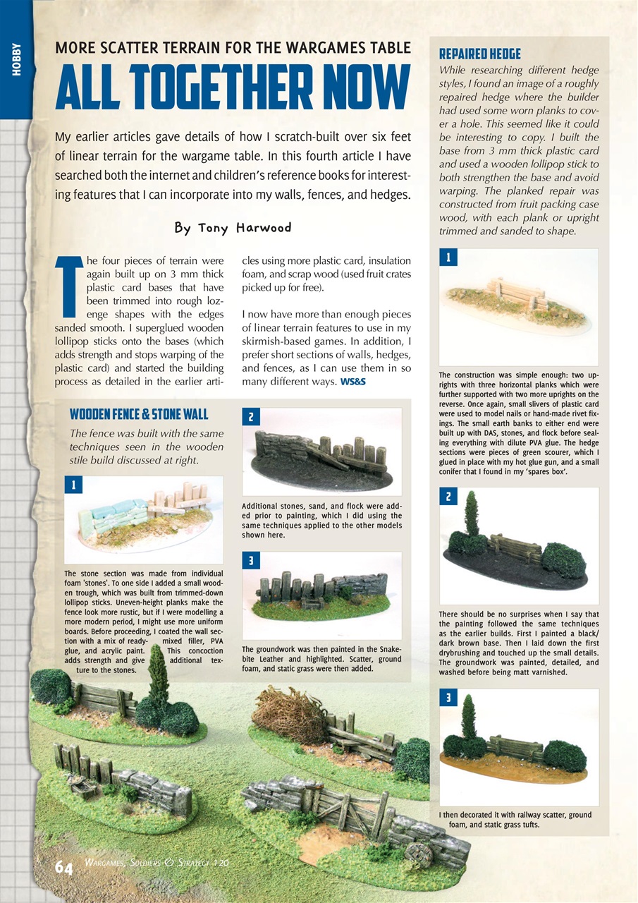 Wargames, Soldiers & Strategy Preview Pages