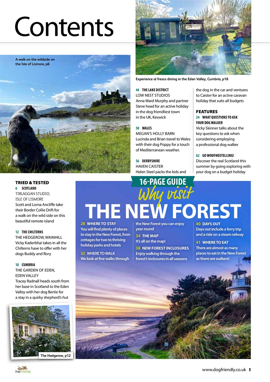 Dog Friendly Preview Pages