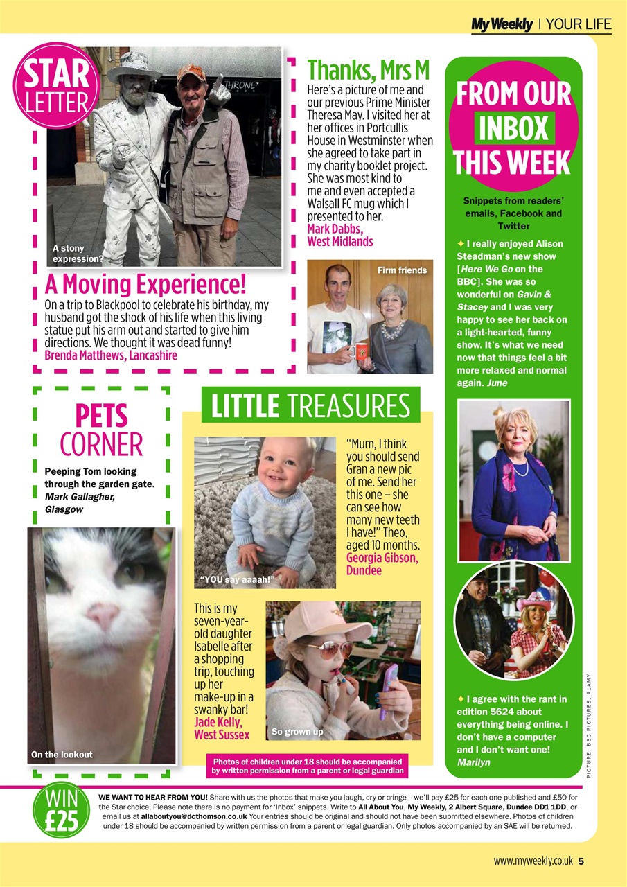 My Weekly Preview Pages