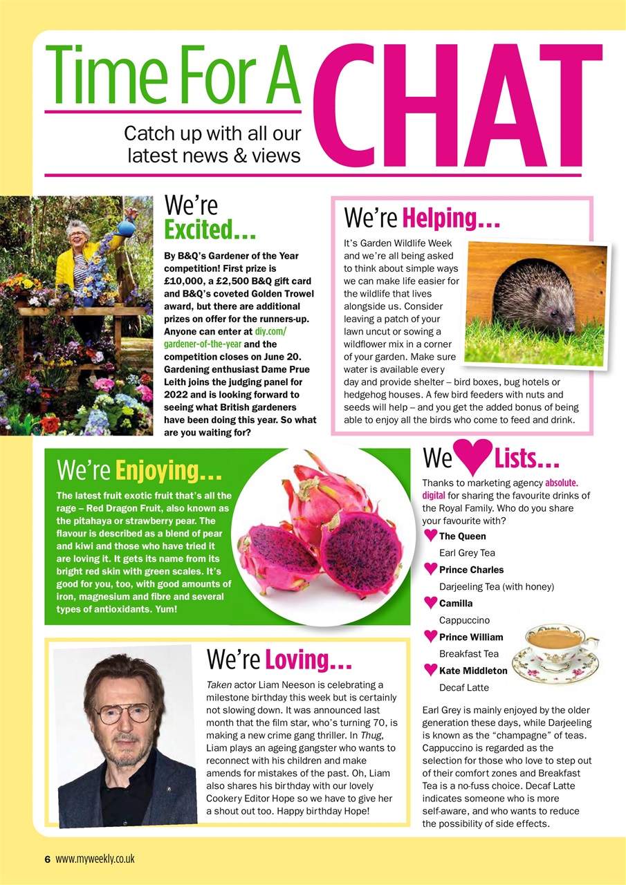 My Weekly Preview Pages