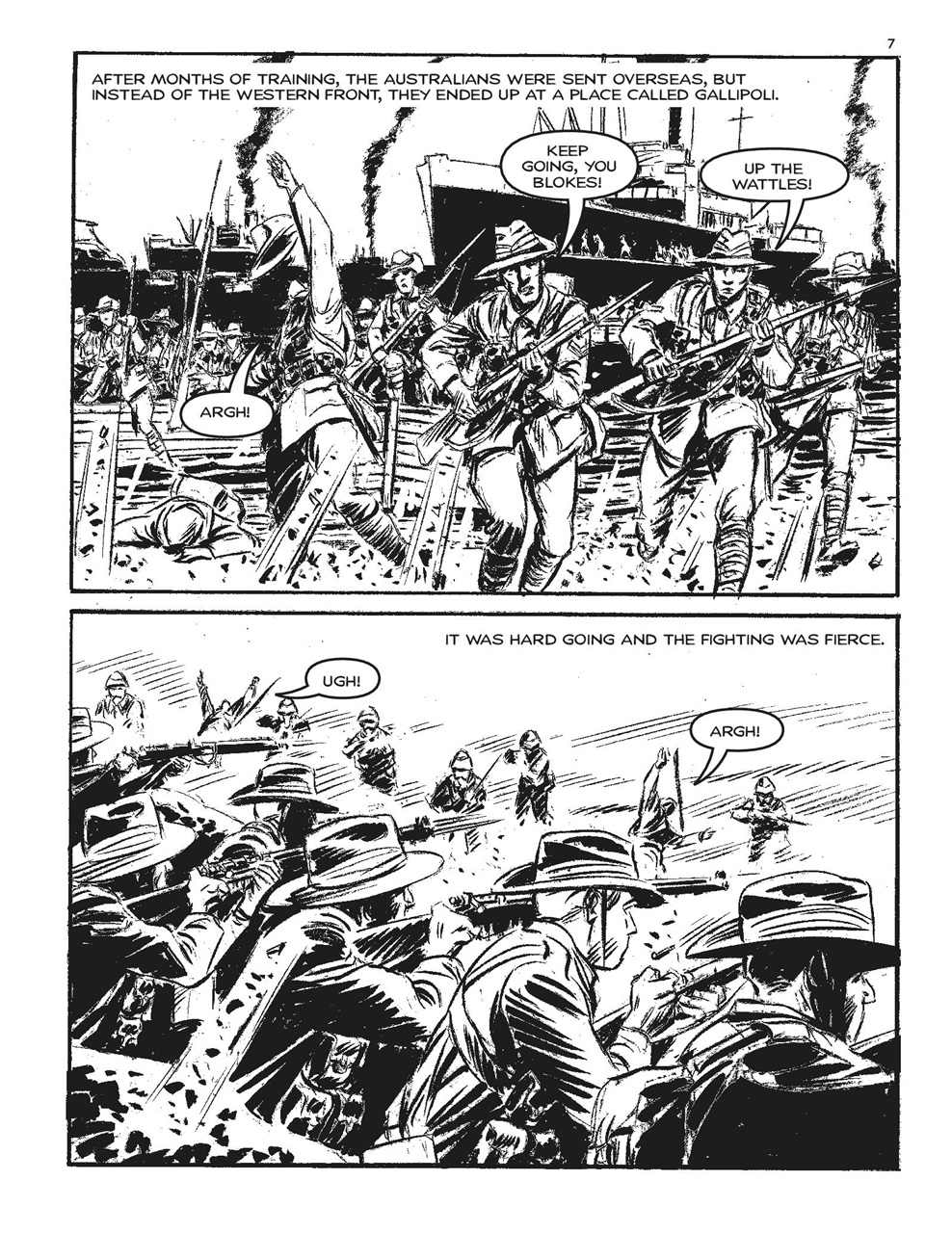 Commando Preview Pages