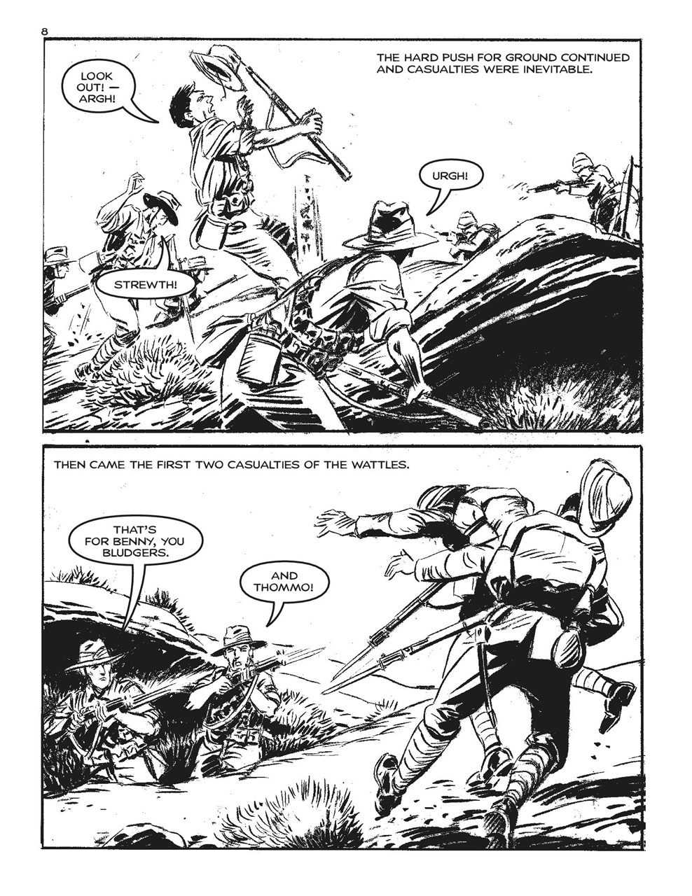 Commando Preview Pages