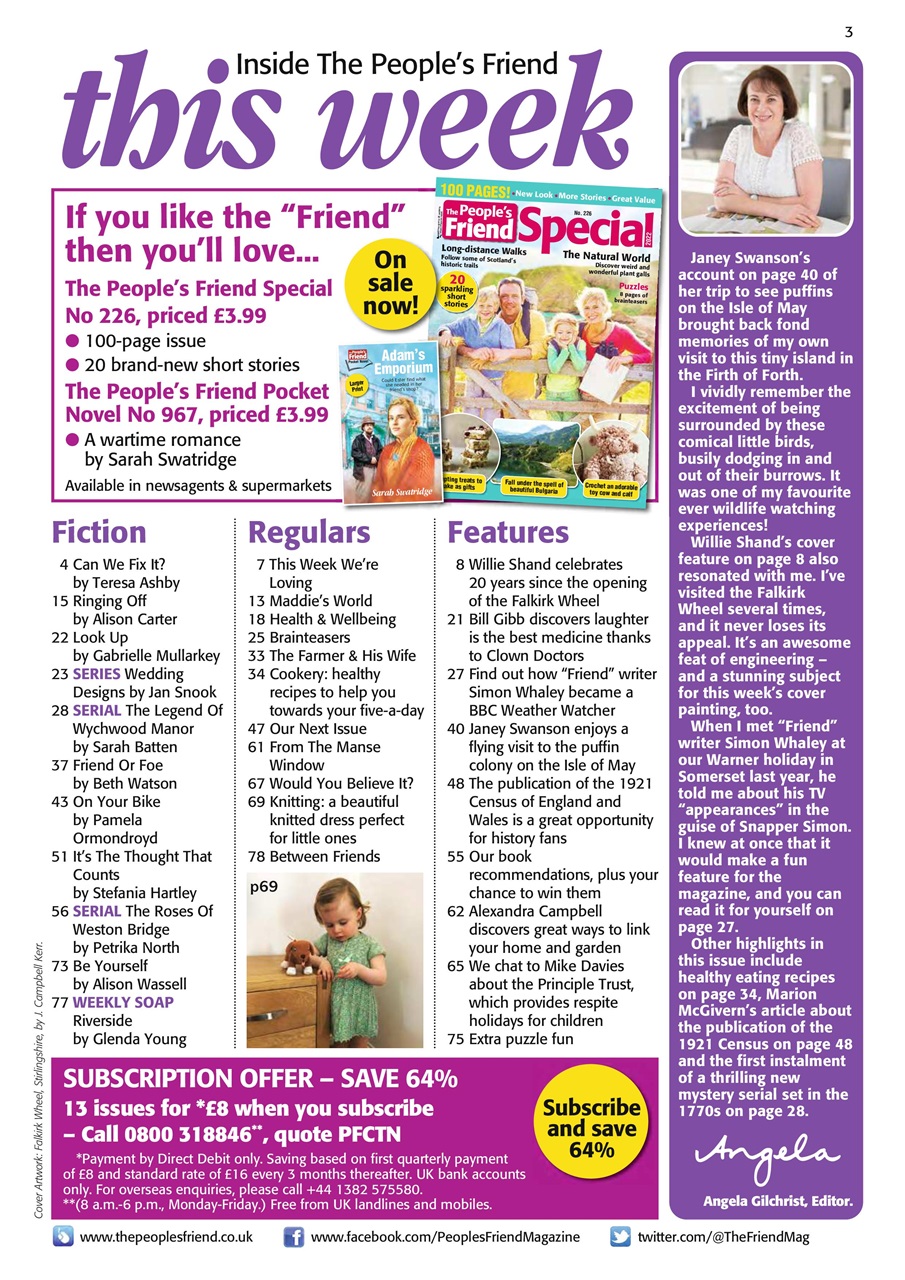 The People’s Friend Preview Pages