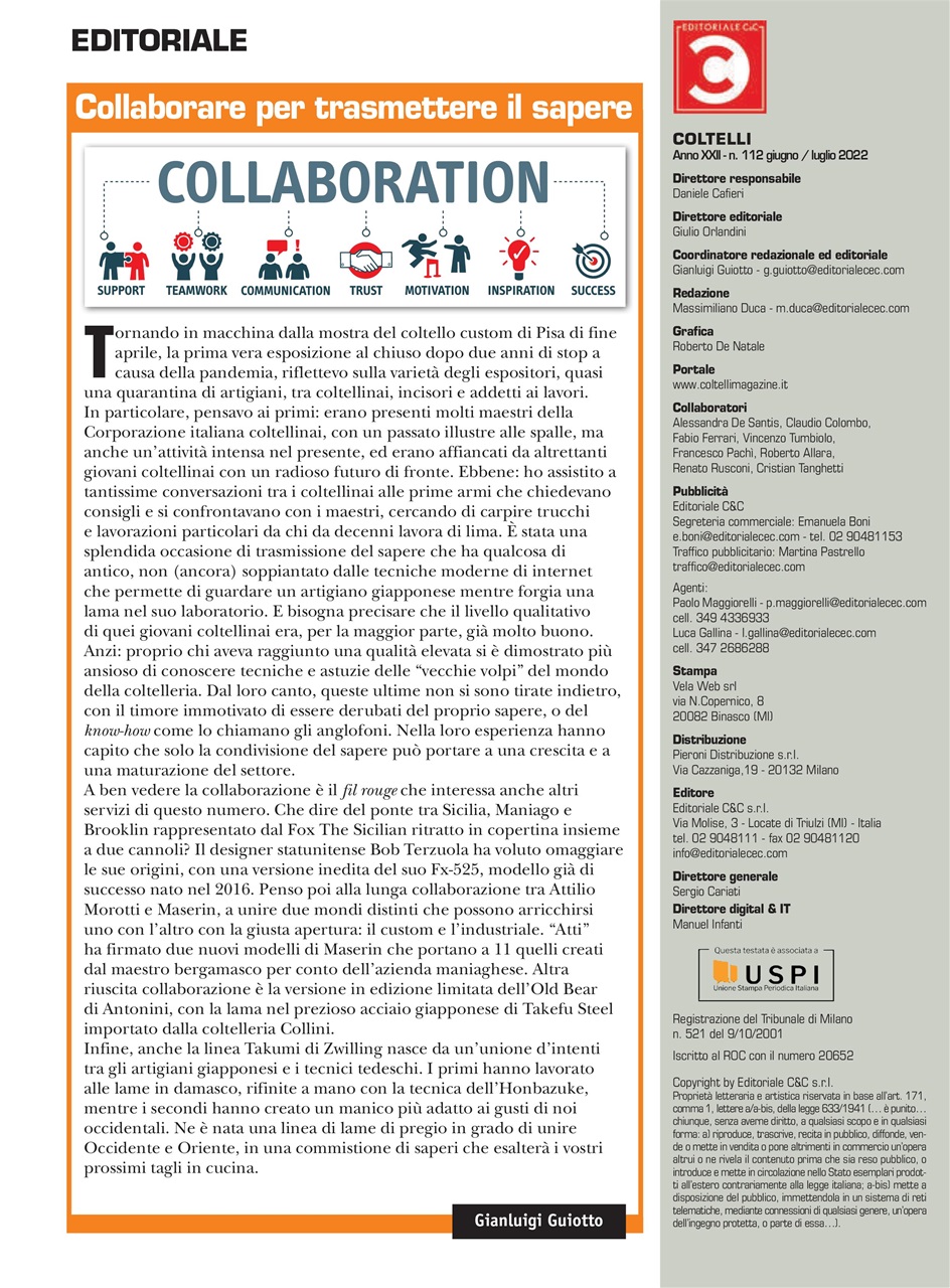 COLTELLI Preview Pages