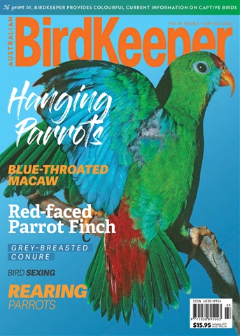 Australian Birdkeeper Magazine issue Volume 35 - issue 3