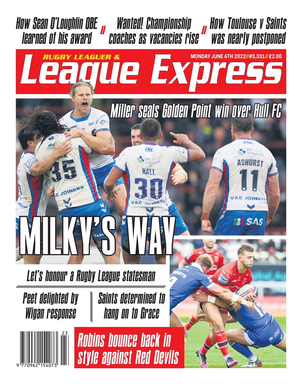 League Express Preview Pages