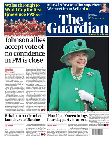 The Guardian Newspaper issue Monday, June 6, 2022