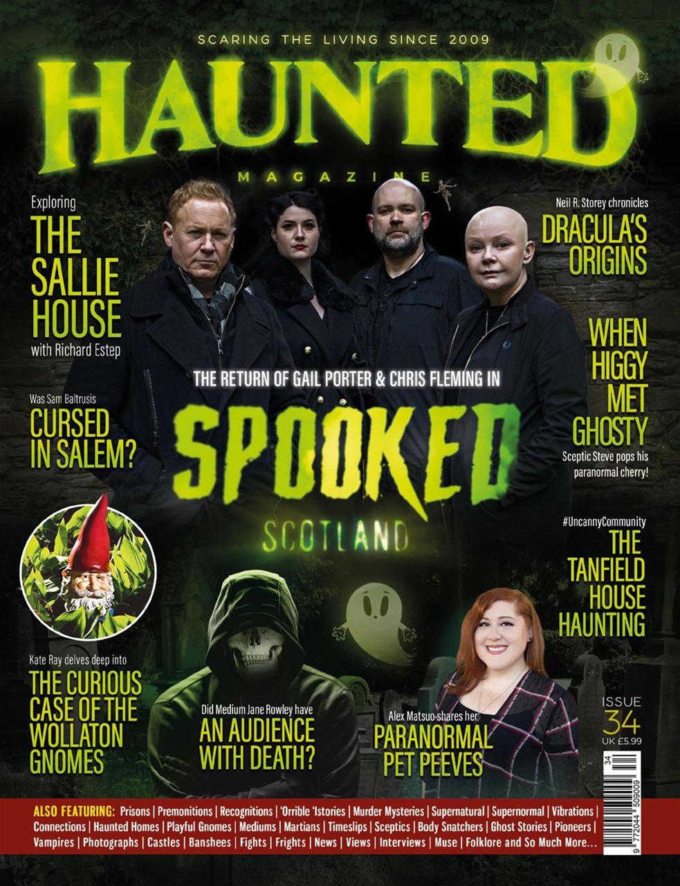 Haunted Magazine Preview Pages