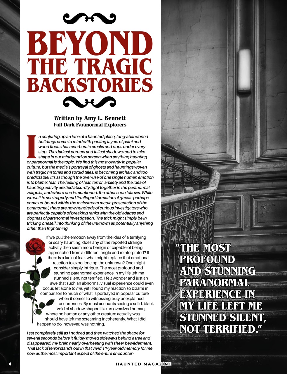 Haunted Magazine Preview Pages