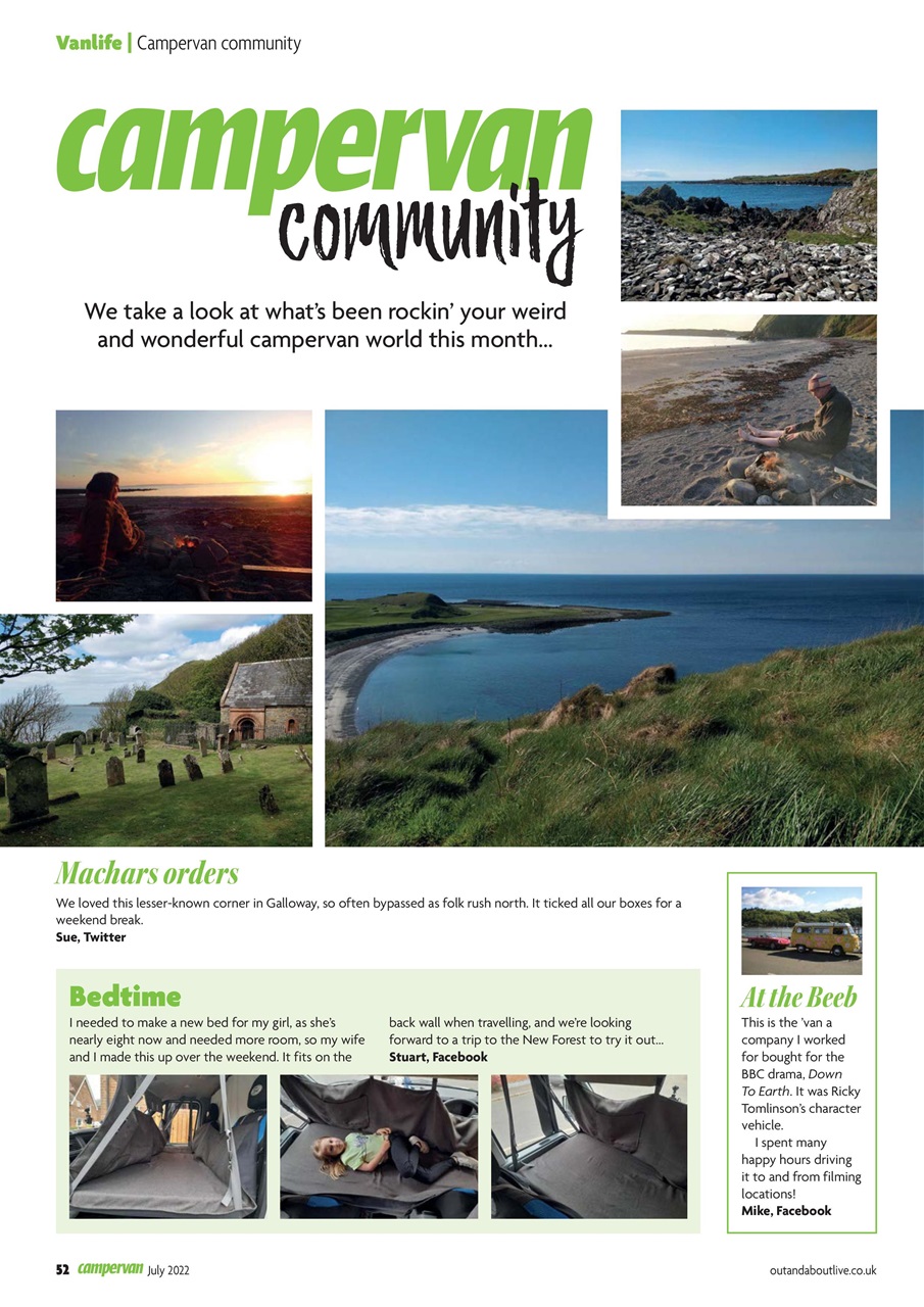 Campervan Preview Pages