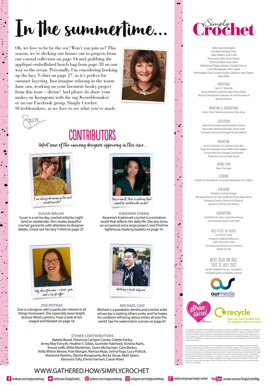 Simply Crochet Preview Pages