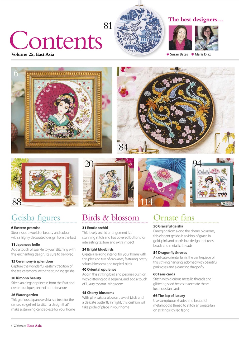 The World of Cross Stitching Preview Pages