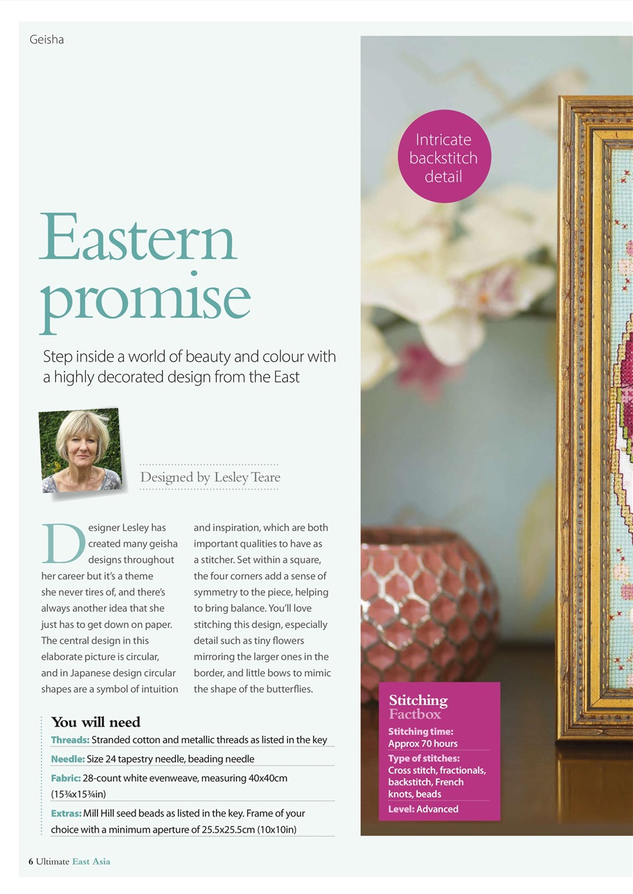 The World of Cross Stitching Preview Pages