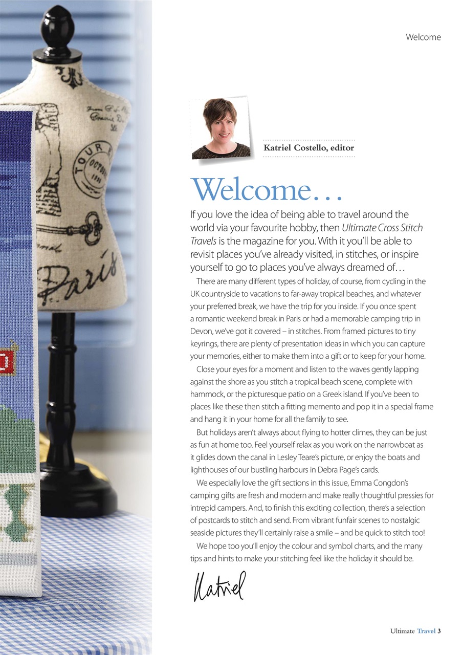 The World of Cross Stitching Preview Pages