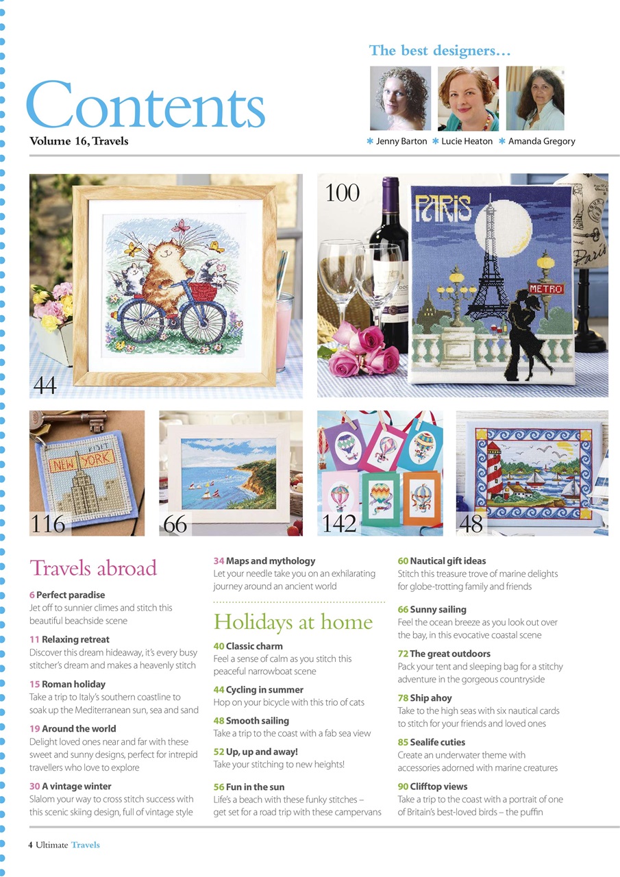 The World of Cross Stitching Preview Pages