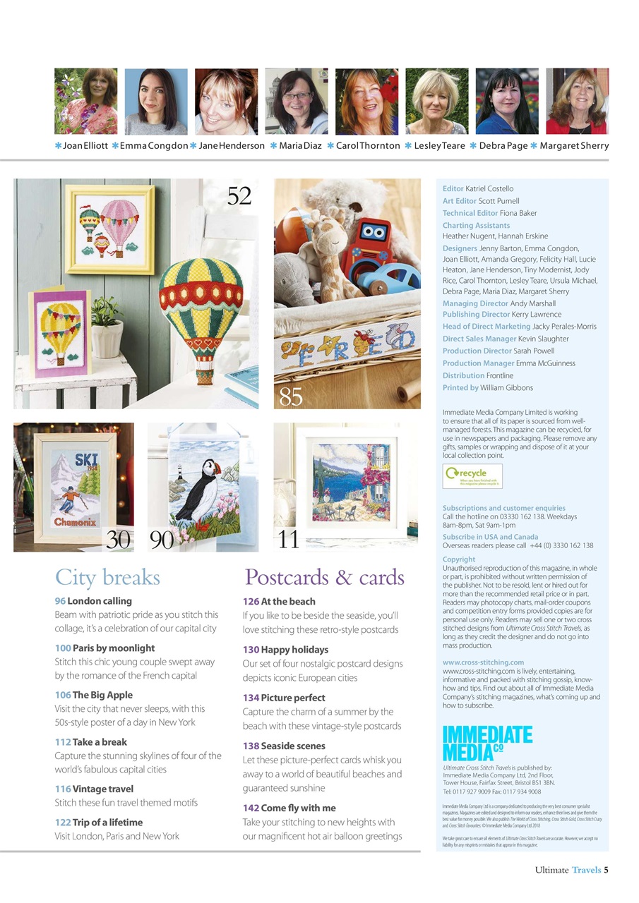 The World of Cross Stitching Preview Pages