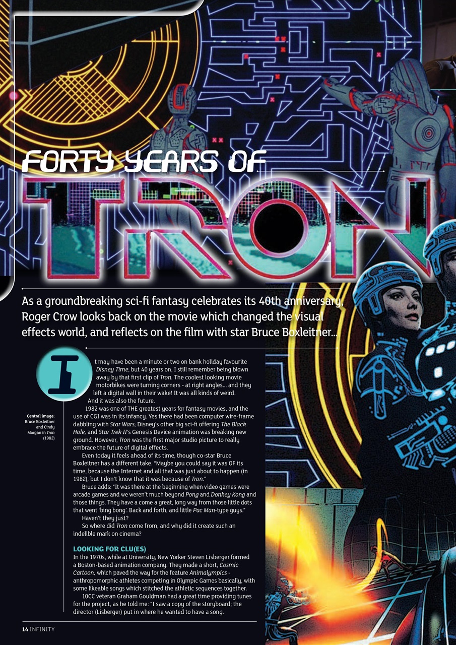 Infinity Magazine Preview Pages