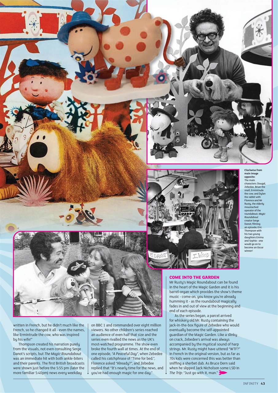 Infinity Magazine Preview Pages