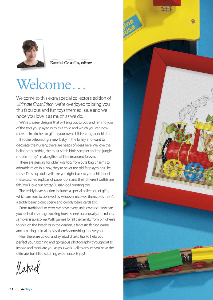 The World of Cross Stitching Preview Pages