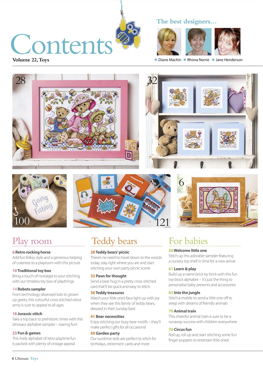 The World of Cross Stitching Preview Pages