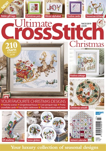 The World of Cross Stitching issue Ultimate Cross Stitch Christmas 2019