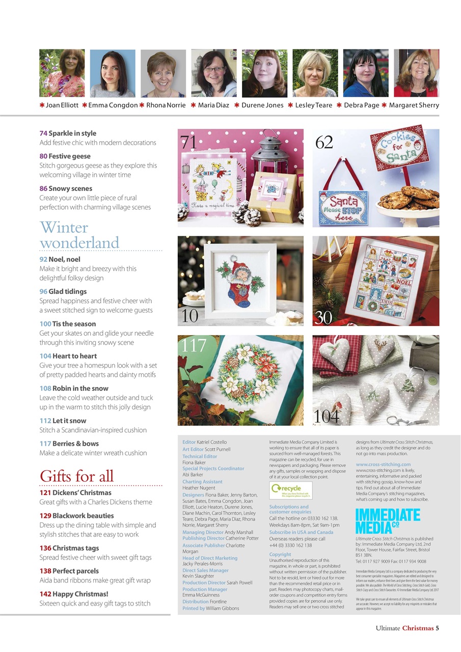 The World of Cross Stitching Preview Pages