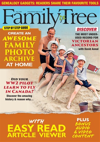 Family Tree issue Family Tree July 2022