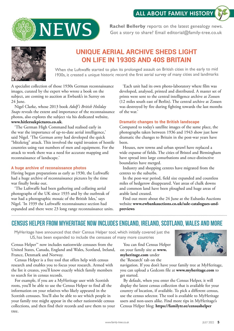 Family Tree Preview Pages