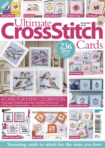 The World of Cross Stitching issue Ultimate Cross Stitch Cards 2020