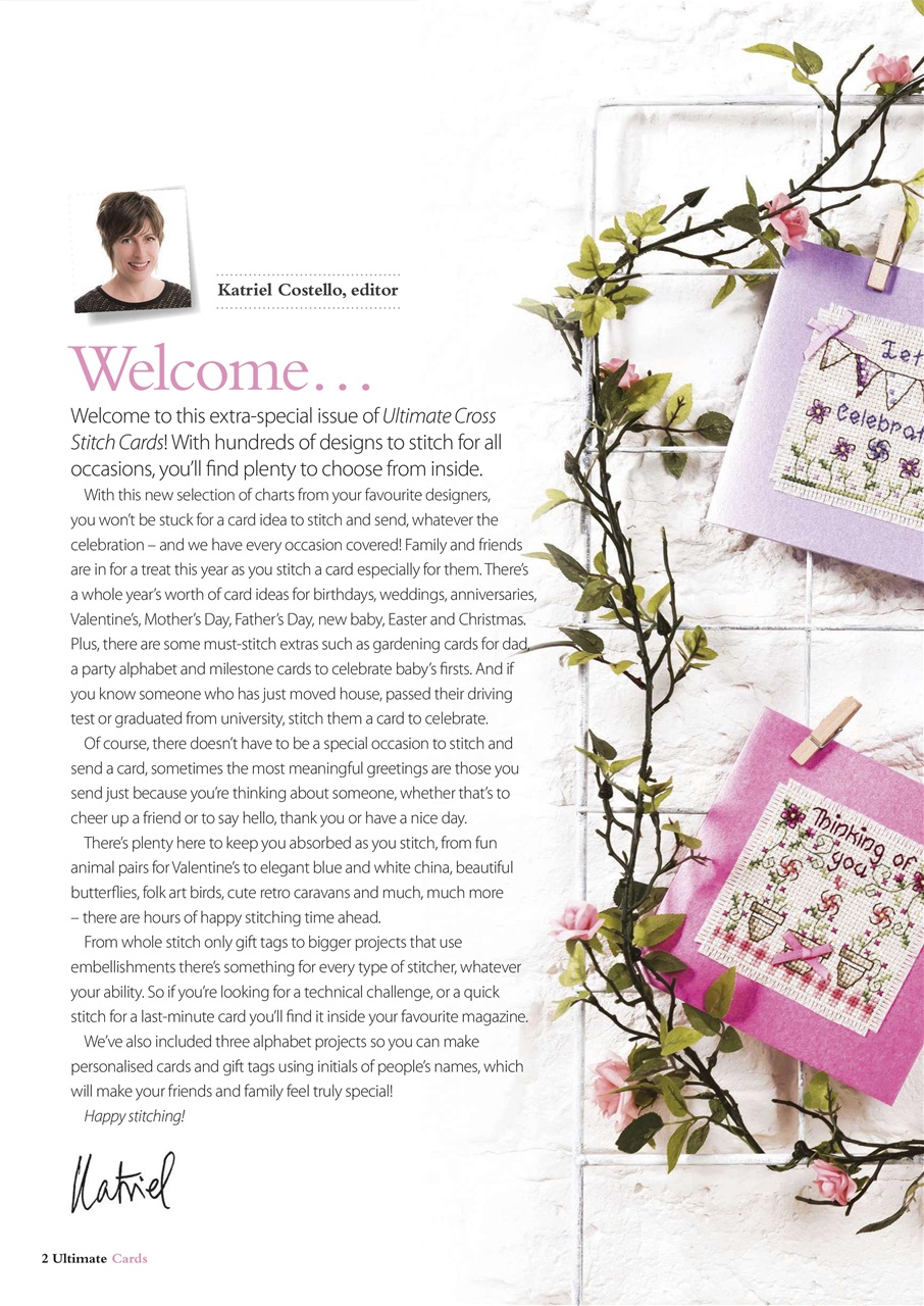 The World of Cross Stitching Preview Pages